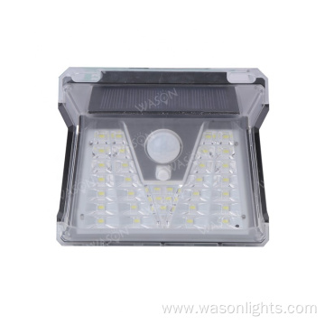 2023 New Wireless 33LED Crystal Design Sensor Activated Wall Light IP65 Waterproof Solar Garden Motion Light For Yard And Patio